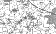 Old Map of Lower Layham, 1884