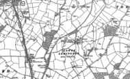 Old Map of Lower Lemington, 1900