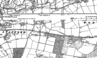 Old Map of Lower Lewell Fm, 1886 - 1887