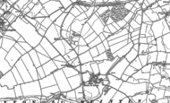 Old Map of Lower Stanton St Quintin, 1899
