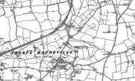 Old Map of Lower Thorpe, 1883 - 1900
