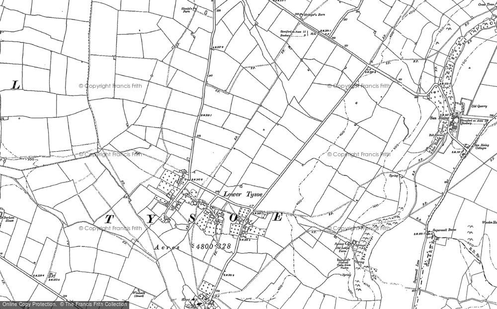 Lower Tysoe, 1885 - 1904