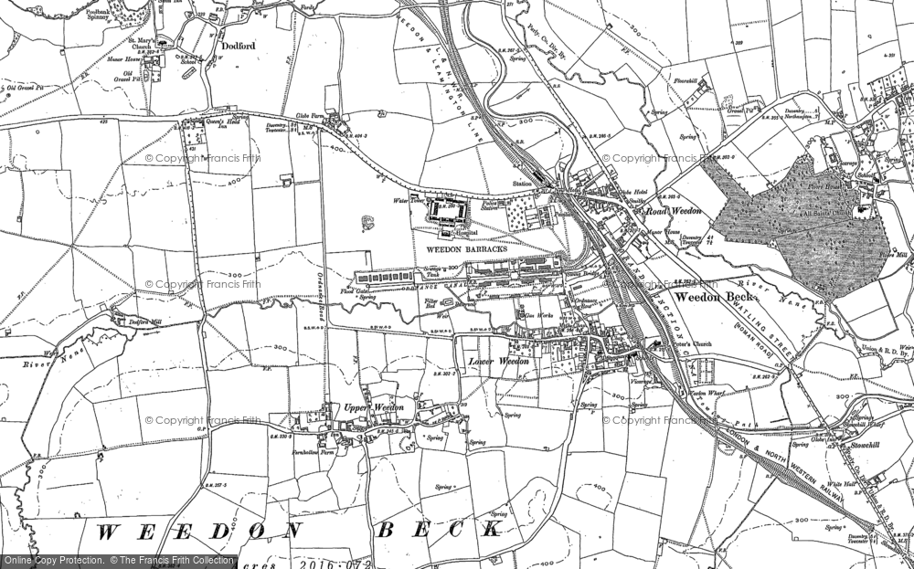 Lower Weedon, 1883 - 1884