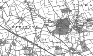 Old Map of Lower Wolverton, 1884