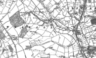 Old Map of Lower Wraxall, 1887
