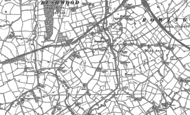 Old Map of Lowsonford, 1886