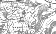 Old Map of Luddesdown, 1895