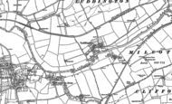 Old Map of Luddington, 1883