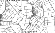 Old Map of Luddington, 1904