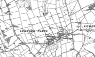 Old Map of Ludford, 1886 - 1887