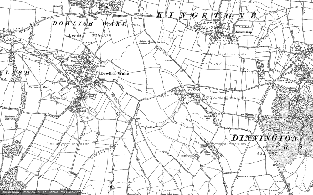 Old Map of Ludney, 1886 in 1886
