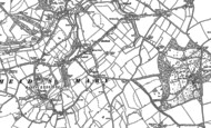 Old Map of Ludwell, 1900 - 1924