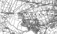 Old Map of Lugwardine, 1885 - 1886