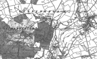 Old Map of Lullington, 1902