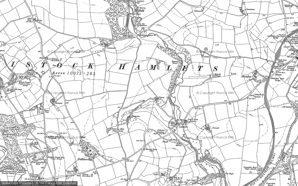 Old Map of Lumburn, 1905 in 1905