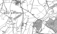 Old Map of Lurkeley Hill, 1899