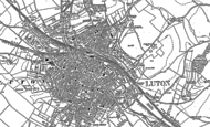 Old Map of Luton, 1879 - 1900