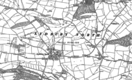 Old Map of Lydbury North, 1883