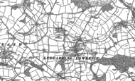 Old Map of Lydeard St Lawrence, 1887