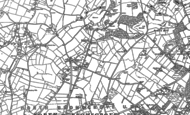 Old Map of Lydiate Ash, 1882 - 1883