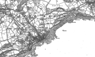 Old Map of Lyme Regis, 1901