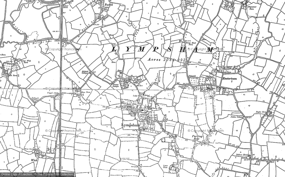 Lympsham, 1884 - 1902