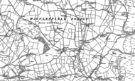Old Map of Macclesfield Forest, 1907