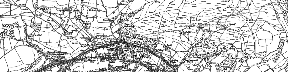 Old map of Chatham in 1915