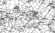 Old Map of Madley, 1886