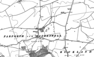 Old Map of Maidenwell, 1887 - 1888