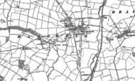 Old Map of Maidwell, 1884 - 1899