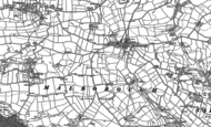 Old Map of Malborough, 1905