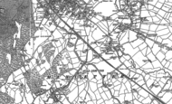 Old Map of Mancetter, 1901