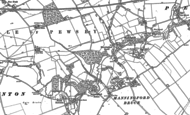 Old Map of Manningford Bruce, 1899