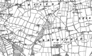 Old Map of Manor Ho, 1884 - 1905