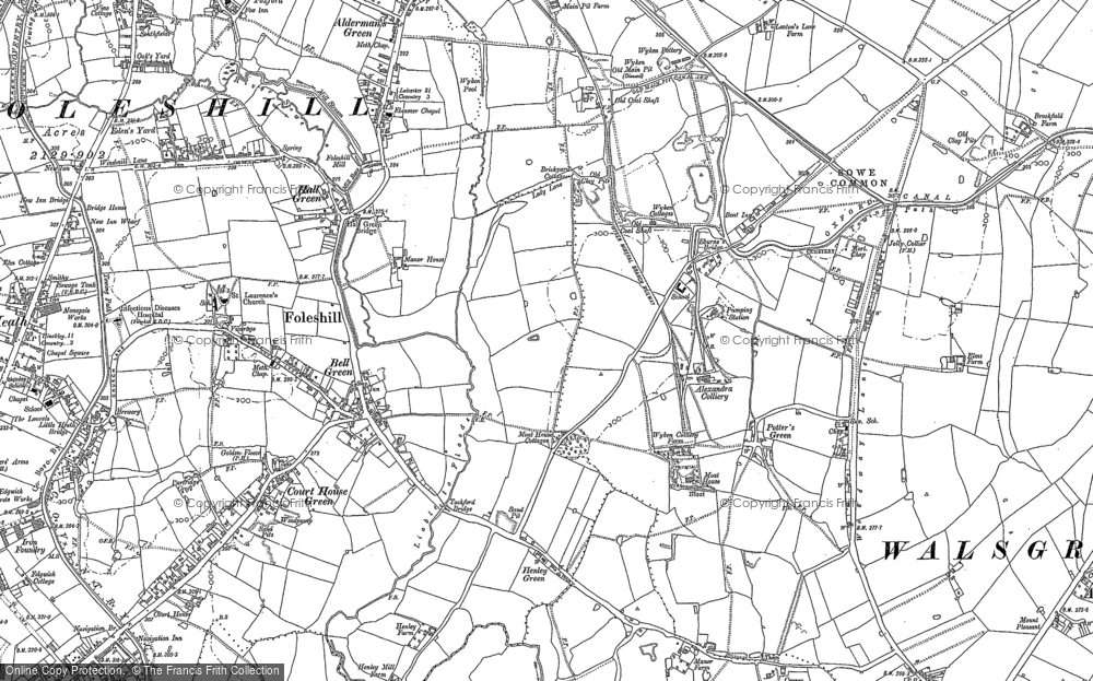 historic-ordnance-survey-map-of-manor-house-1886-1887