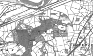 Old Map of Manor Park, 1897 - 1908