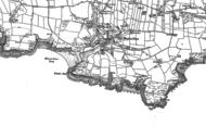 Old Map of Manorbier, 1906 - 1948