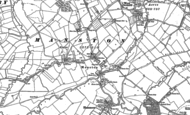 Old Map of Manston, 1886 - 1900