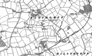 Old Map of Manthorpe, 1886 - 1887