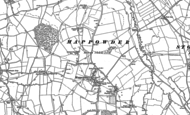 Old Map of Mappowder, 1887