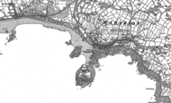 Old Map of Marazion, 1877 - 1907