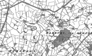 Old Map of Marbury, 1897 - 1909
