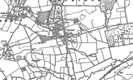 Old Map of Marcham, 1898 - 1911
