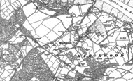 Old Map of Marchwood, 1895 - 1896