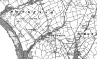 Old Map of Marcross, 1897