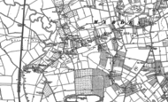 Old Map of Marden, 1886