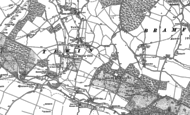 Old Map of Marden Hill, 1897