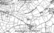Old Map of Mareham on the Hill, 1887