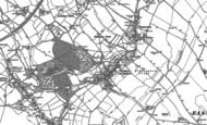 Old Map of Market Lavington, 1899